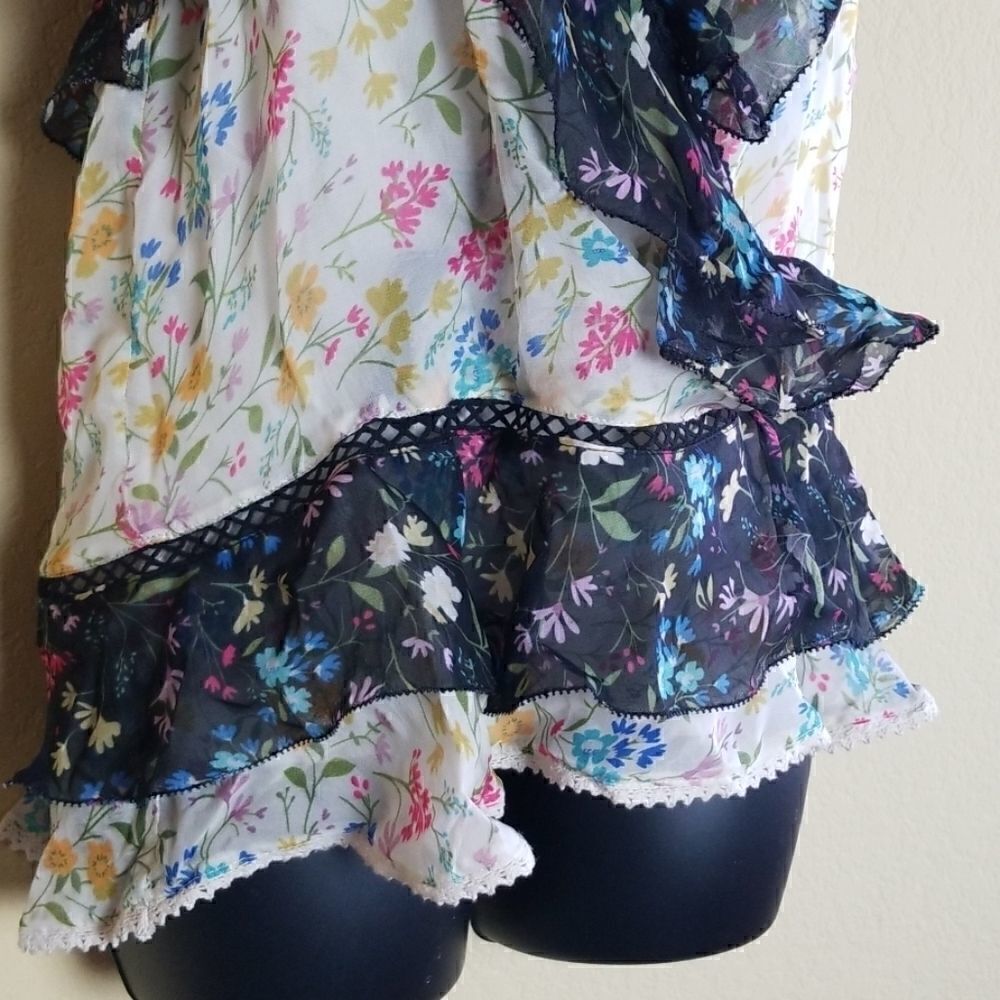 Love Sam Floral Tank Top - Picture 3 of 8